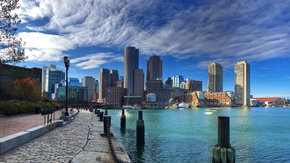 Boston Skyline Ultra HD Desktop Background Wallpaper for 4K UHD TV :  Widescreen & UltraWide Desktop & Laptop : Tablet : Smartphone